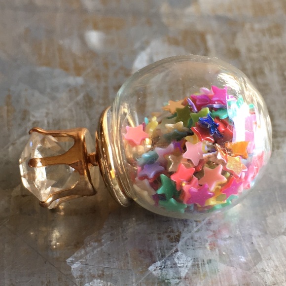 Rainbow Double Stud Earrings - Picture 6 of 6